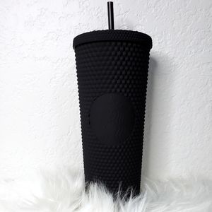 Rare Starbucks Matte Black Studded Tumbler
